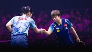 「コート上では緊迫感があった」張本美和を撃破の王芸迪が振り返った勝因　2度の敗戦から得た“教訓”「決断力が足りなかった」【WTTチャンピオンズフランクフルト】