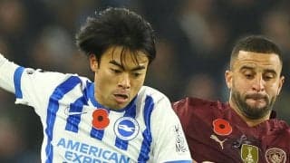 三笘薫が最後まで高い位置を張り続けたことが一因 ブライトン、マンＣに逆転で金星