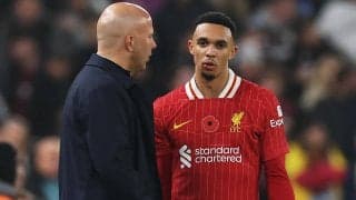 「彼自身が交代を望んだ」25分で途中交代のアレクサンダー＝アーノルド、スロット監督は「良い兆候ではない」