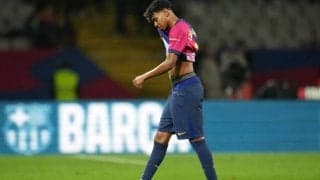 CLで打撲を負ったヤマルがソシエダ戦を欠場…回復次第で代表戦も辞退か