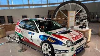 豊田市博物館でラリージャパン2024開催記念展示が開催中。カローラWRCも登場