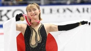 坂本花織「ぶっ飛ばしていこう」 攻めの気持ちでNHK杯を優勝してさらに進化