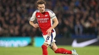 ノルウェー代表離脱のウーデゴールがアーセナルで調整へ…「まだ100％の状態ではないのは当然」