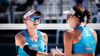 ビーチバレーボールアジア選手権で柴/丸山組が4位入賞