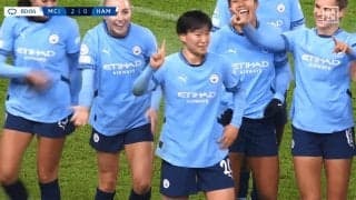 長谷川唯らに「頭ポンポン」→セレブレーションに「イエーイ！」なでしこジャパンの至宝が新天地マンＣ女子で早くも愛されている象徴シーン