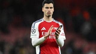 「得点がなければ辛い」ゴールが遠かったアーセナルFWマルティネッリ、チェルシー戦の得点に「ホッとした」