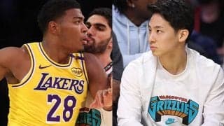 レイカーズ激戦制す…八村塁19得点で貢献、河村勇輝は出番なく日本人対決お預け