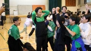 東京Vの森田＆見木らがホームタウンの小学校訪問…「少しでもヴェルディに興味を持ってもらえることが、クラブの未来に少しでもつながる」
