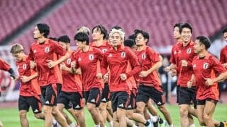 森保ジャパンの前日練習を取材すべく、インドネシアメディアが試合前日のゴール裏を埋め尽くす！ 取材申請数は日本の4.3倍で、メディア数では大きく圧倒