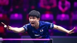 張本智和にかかる男子エースとしての期待「ハリモトは輝く準備ができている」　2大会決勝進出の21歳は「最大の舞台に相応しい」【WTTファイナルズ福岡】