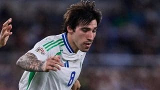 トナーリが460日ぶりの得点！ 紆余曲折経てのイタリア代表初ゴールに「嬉しいけど…」