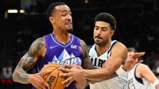 残り6.4秒の決着…ジャズがコリンズのダンク炸裂でマブスに劇的勝利