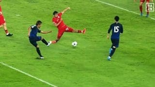 「うっま！」守田英正の“ダブルまた抜きシュート”で日本代表が3点目！「何なんだその落ち着き」「相手DFきついだろうな」【インドネシア戦】