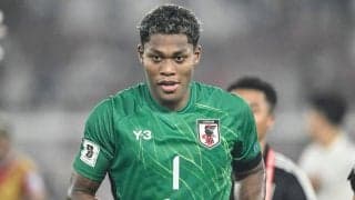 「よく止めた！」「吠えたわ神」GK鈴木彩艶の日本を救うビッグセーブに絶賛の嵐！ 大ピンチにも動じず「まじで成長した」「これぞ1vs1のお手本のセーブでしょ」の声