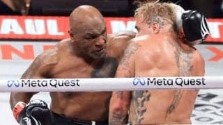 「もう見てられない」衰え隠せぬタイソンに野次　人気YouTuberとの“異色マッチ”に批判殺到「結果が出る前にファンは帰った」