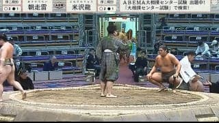 「めちゃくちゃ足長…」「股下何センチ？」19歳、身長190センチ力士、圧巻ボディで土俵に登場 抜群スタイルに驚きの声「噂のイケメン」