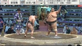 体重252キロ超巨漢力士の超独特な“倒れ方”に熱視線「スローモーションw」「崩れ落ちる感じが小錦」元大関の姿を重ねるファンも