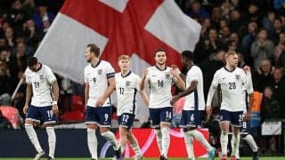 4選手初ゴールのイングランドが暫定体制最終戦で5発完勝！　首位でリーグA復帰しトゥヘル体制移行【UNL】