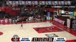 「1人だけ2倍速」アリーナが沸いた高速ドライブの瞬間 Jリーガーの兄を持つスピードスターの速攻にファン騒然