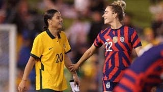 女子サッカー界のスター、豪女子代表FWカーと元米女子代表MFミュウィスのカップルが妊娠を発表…来年ミュウィスが出産