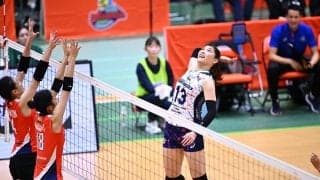 SVリーグ女子　アウェーで連勝の埼玉上尾が首位