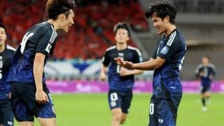 「とにかく狭かった」「ちょっとビックリ」中国代表のパフォーマンスに驚きもあった久保建英、先制ゴールは「練習通り」