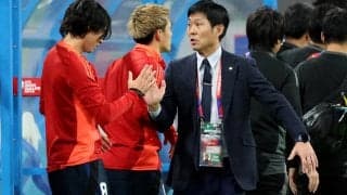 「みんなのエネルギーで勝てた」ガッチリ首位キープの日本、森保一監督は選手、スタッフ、サポーターに感謝「チームで勝てた」