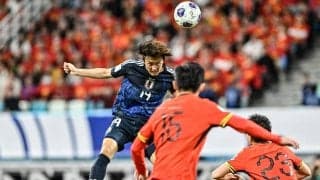 「教科書みたいな綺麗なゴール！」伊東純也の美しいクロスから小川航基が完璧ヘッド弾！「完璧なヘディングゴール！」「その前の純也ヤバすぎ!!」「全てが美しい」の声