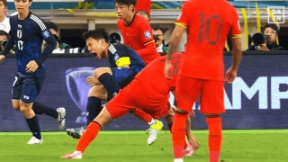 「退場だろ！」遠藤航、中国DFの“危険すぎるカンフータックル”に悶絶…「何してくれんだよ」「壊さないで…」ファン激怒＆心配の瞬間