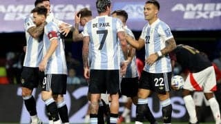 L・マルティネスの豪快ボレーで首位アルゼンチンが勝利！　ウルグアイとドローのブラジルは2戦未勝利で5位に後退…【2026年W杯南米予選】