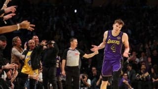 レイカーズ6連勝…新人コネクト大爆発でファン喝采、八村塁は3試合連続で欠場