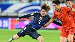 【森保ジャパンの進化を期待させた「古橋亨梧の生かし方」(1)】後半ATの鎌田大地のパス＆前田大然の外への走りが引き出したもの……戦術に組み込むのではなく、古橋を生かす意図