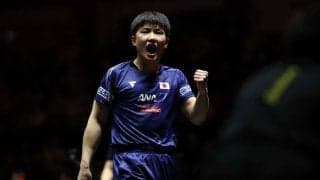 張本智和、エースが語った世界5位の中国勢撃破　明かした大舞台への影響「五輪の舞台に合わせる力が見つかる」【WTTファイナルズ福岡】