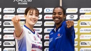 【バレー】PFUブルーキャッツ石川かほく・細沼綾主将「ブロックは常に上位をキープ、ブロードも頑張る」、バルデス・メリーサ「たくさん点数を取るためにハードワークする」、藤倉由貴「入団するならここしかない。最後の挑戦でした」　SV女子