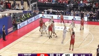 スラムダンク・三井寿かよ！「打てば入る状態」 “美しすぎる”3点シュートに場内騒然… 追加招集・西田優大が「エグすぎる」