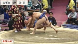もはや怪物…土俵に叩きつけた！ 20歳の“規格外”力士が本領発揮 館内喝采