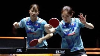 長﨑美柚、木原美悠ペアが準決勝敗退で言及した反省点　同世代の大藤沙月、横井咲桜ペアは「これからが本当の勝負」【WTTファイナルズ福岡】