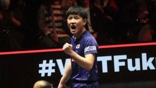 「準備してきたことができた」張本智和が振り返った圧巻ストレート　日本勢唯一の準決勝は「悪い想定だけせずに」【WTTファイナルズ福岡】