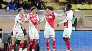 アクリウシュのドゥブレでモナコが連勝、代表帰りの南野拓実は欠場【リーグ・アン】