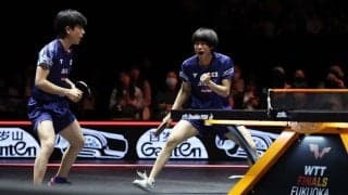 戸上隼輔が分析した逆転劇の勝因　篠塚大登は“絶対本命”のルブラン兄弟との決勝に「二人へのリベンジを日本で果たす」【WTTファイナルズ福岡】