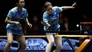 カットマンペアが見せた圧巻の中国勢連破　橋本帆乃香が明かした修正点、佐藤瞳はミキハウス対決に「先輩の勢い見せたい」【WTTファイナルズ福岡】