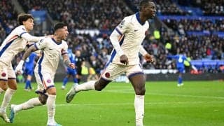 チェルシーが指揮官古巣レスター撃破で3戦ぶり白星！　好調ジャクソン先制弾にエンソにも初ゴール【プレミアリーグ】