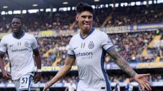 今季初先発のコレア弾にテュラムのドッピエッタ、前半の5発でインテルが快勝し暫定首位浮上【セリエA】