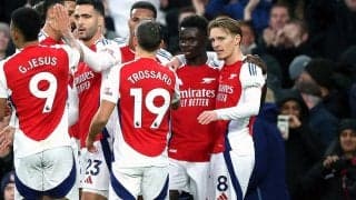 アーセナルが曲者に完勝でリーグ5戦ぶり白星！　サカ先制弾皮切りにトーマス砲＆ヌワネリのPL初ゴール【プレミアリーグ】