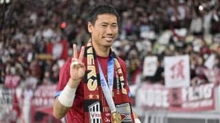 「帽子かぶってるー！」J1神戸GK前川黛也が天皇杯決勝で見せた「アシックスの帽子を被ってのプレー姿」が話題沸騰！ 日差し対策で、「若林くんスタイル」の声