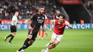 伊東純也＆中村敬斗がフル出場もスタッド・ランスはリヨンとドロー…中村は終盤の決定機を生かせず【リーグ・アン】