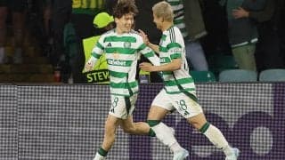 古橋亨梧が先制弾に前田大然も1アシスト！　前半低調も後半4発のセルティックが公式戦6連勝【スコティッシュ・プレミアシップ】