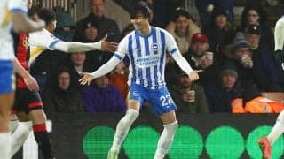 「彼にゴールが戻ってくるのを見るのは最高だ！」　開幕戦ぶりゴールの三笘薫に地元メディアも賛辞、採点は1G1Aペドロに次ぐ評価に