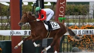 【京都4R新馬戦結果】ルヴァンスレーヴ産駒セボンサデッセが好位抜け出しV