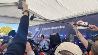 WRCジャパン：自身初のWRCタイトルを決めたヌービル「プレッシャーから解放された」